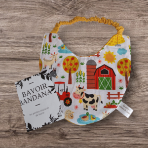 bavoir bandana ferme