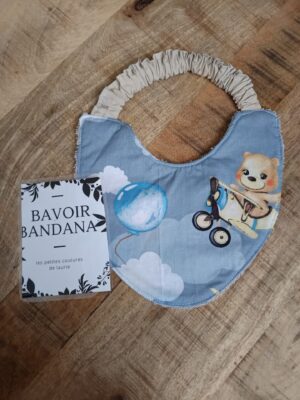 bavoir bandana ourson